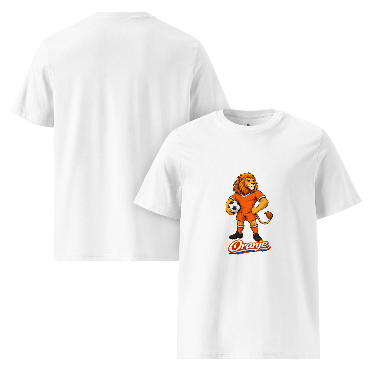 Netherlands Football T-Shirt | Oranje Organic Fan Tee - velarocity