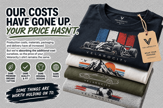 Our Costs Have Gone Up. Your T-Shirt Price Hasn't | Velarocity - velarocity