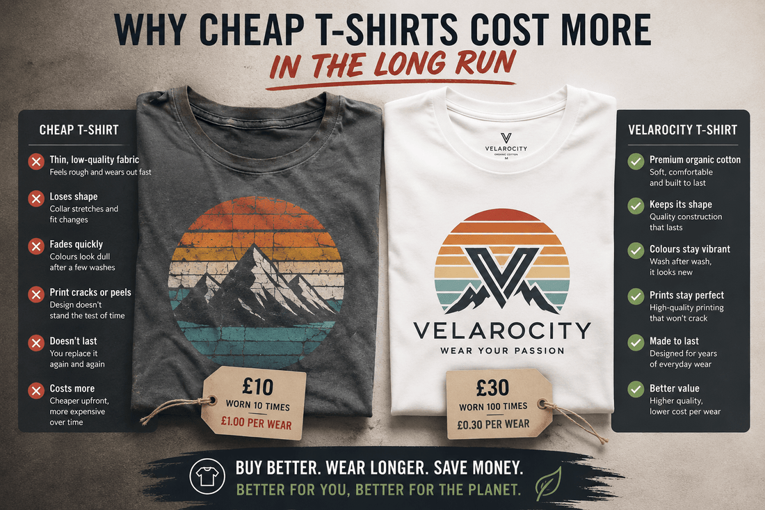 Why Cheap T-Shirts Cost More in the Long Run | The True Value of Quality - velarocity