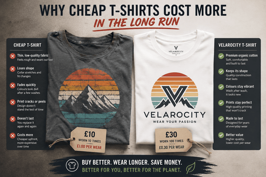 Why Cheap T-Shirts Cost More in the Long Run | The True Value of Quality - velarocity