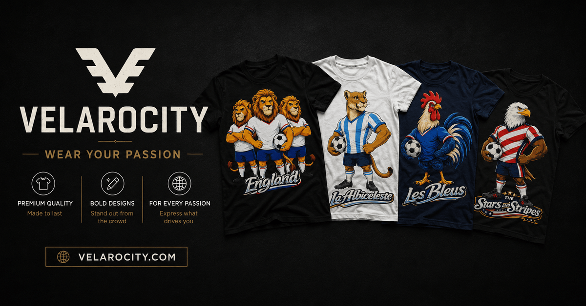 World Cup Fan Tees - velarocity