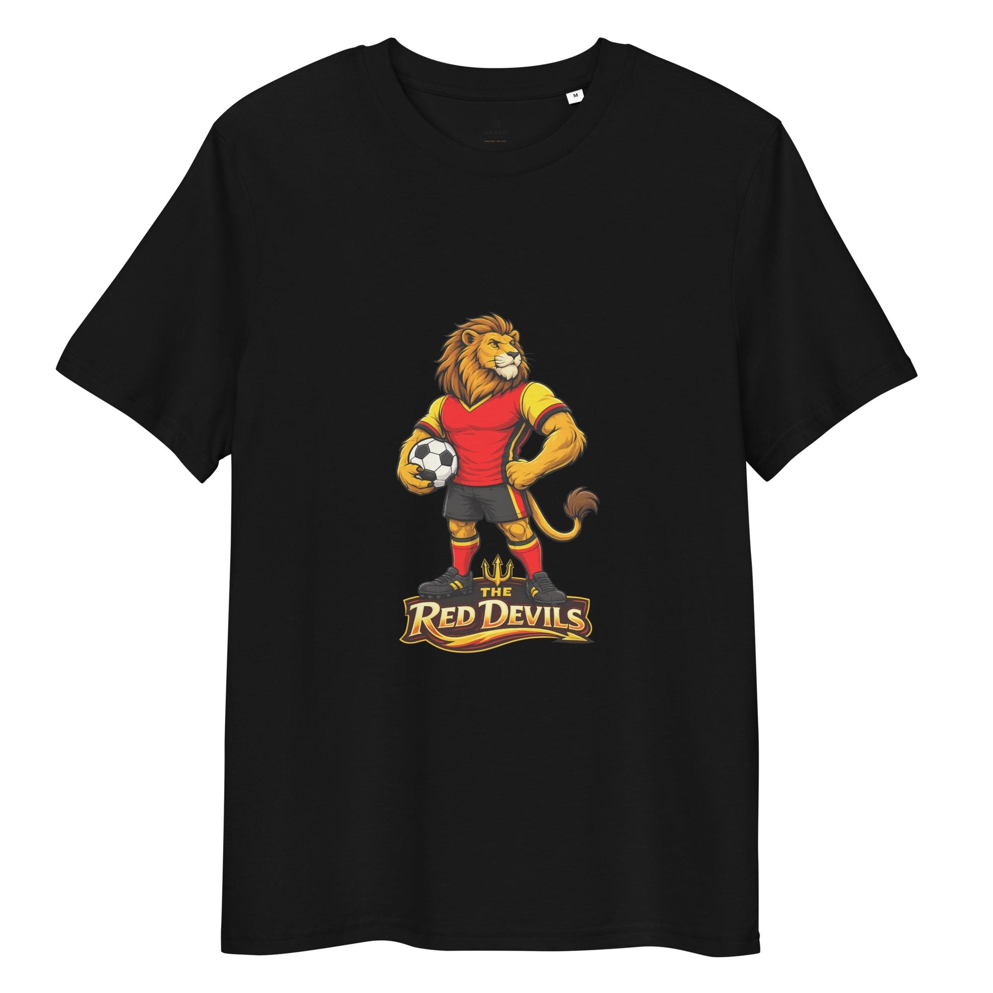 Belgium Football T-Shirt I Red Devils Organic Fan Tee - velarocity