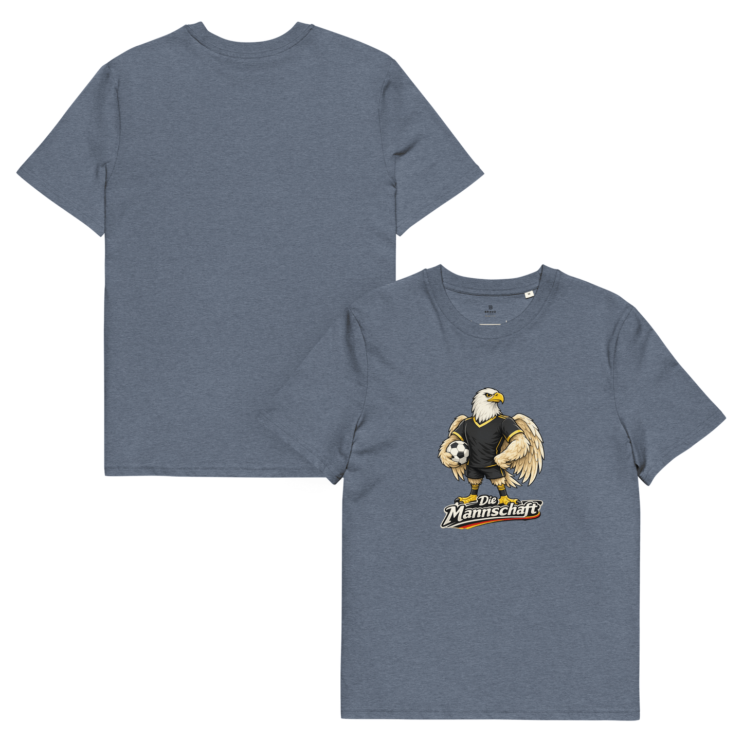 German Football T-Shirt I Die Mannschaft Organic Fan Tee - velarocity