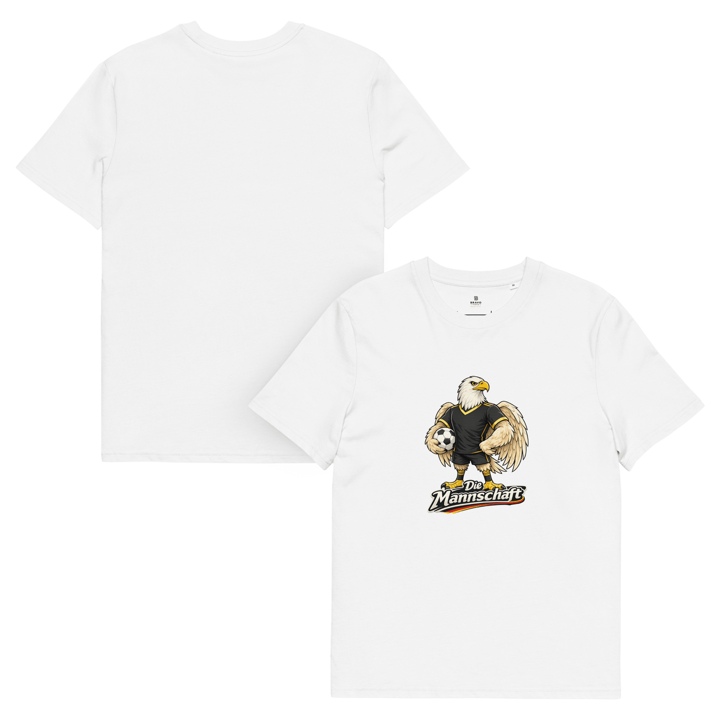 German Football T-Shirt I Die Mannschaft Organic Fan Tee - velarocity