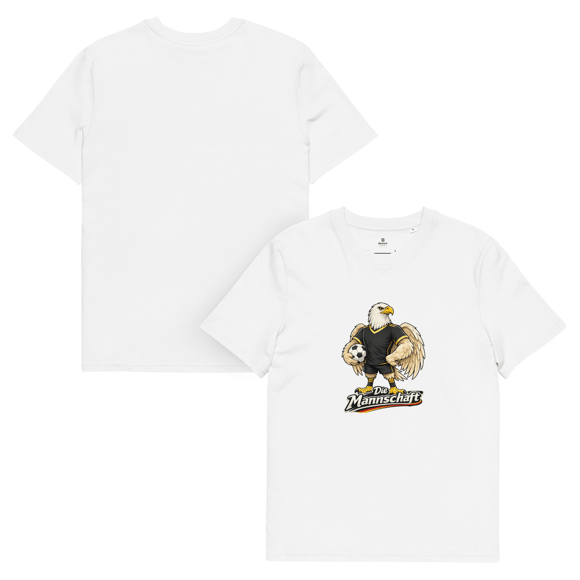 German Football T-Shirt I Die Mannschaft Organic Fan Tee - velarocity