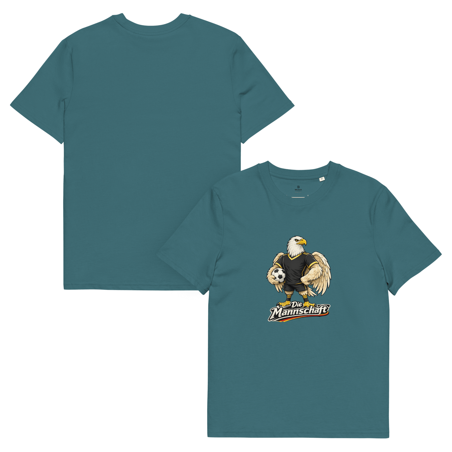 German Football T-Shirt I Die Mannschaft Organic Fan Tee - velarocity