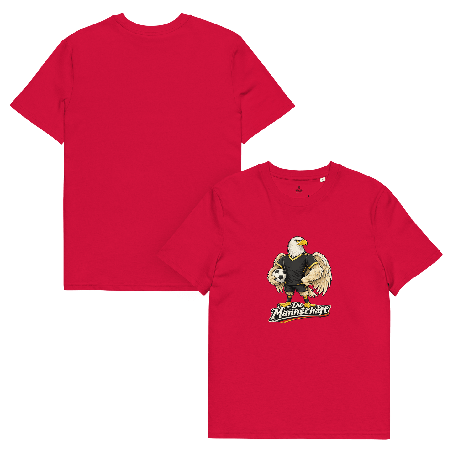 German Football T-Shirt I Die Mannschaft Organic Fan Tee - velarocity
