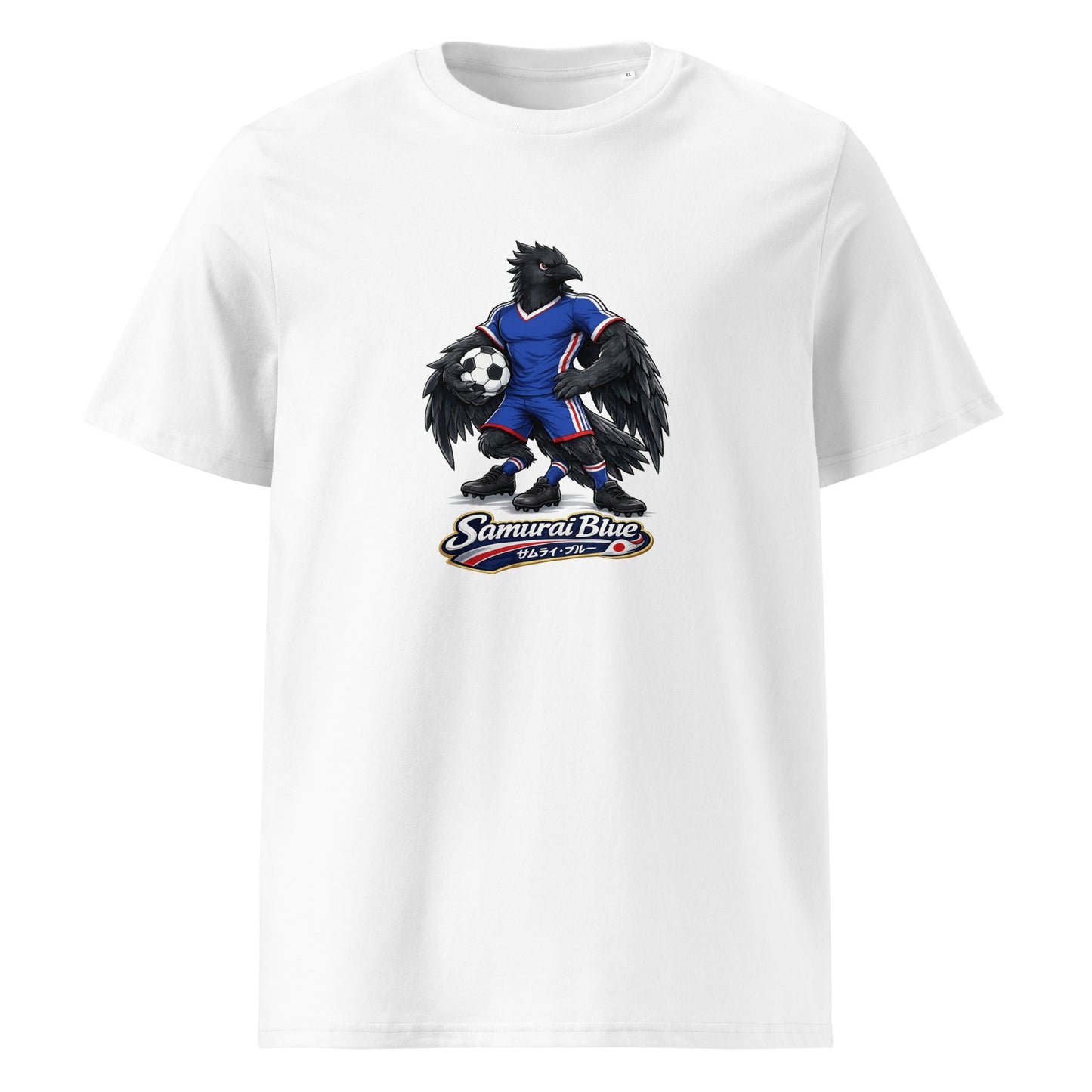 Japan Football T-Shirt I Yatagarasu Organic Fan Tee - velarocity