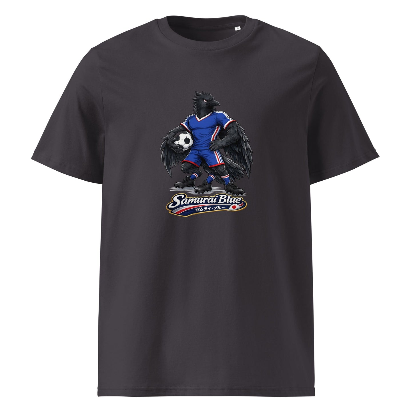 Japan Football T-Shirt I Yatagarasu Organic Fan Tee - velarocity