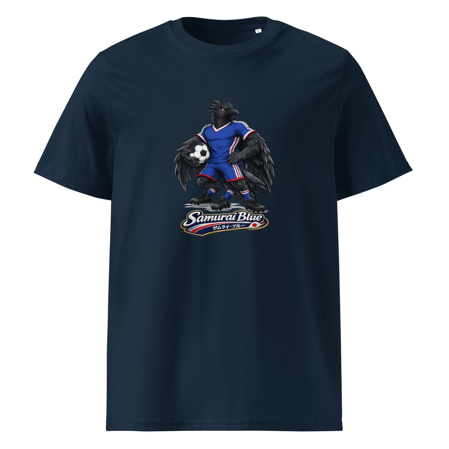 Japan Football T-Shirt I Yatagarasu Organic Fan Tee - velarocity
