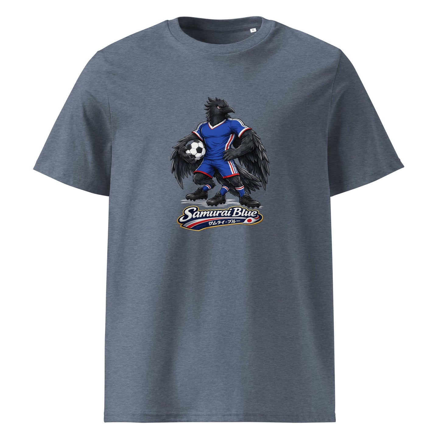 Japan Football T-Shirt I Yatagarasu Organic Fan Tee - velarocity