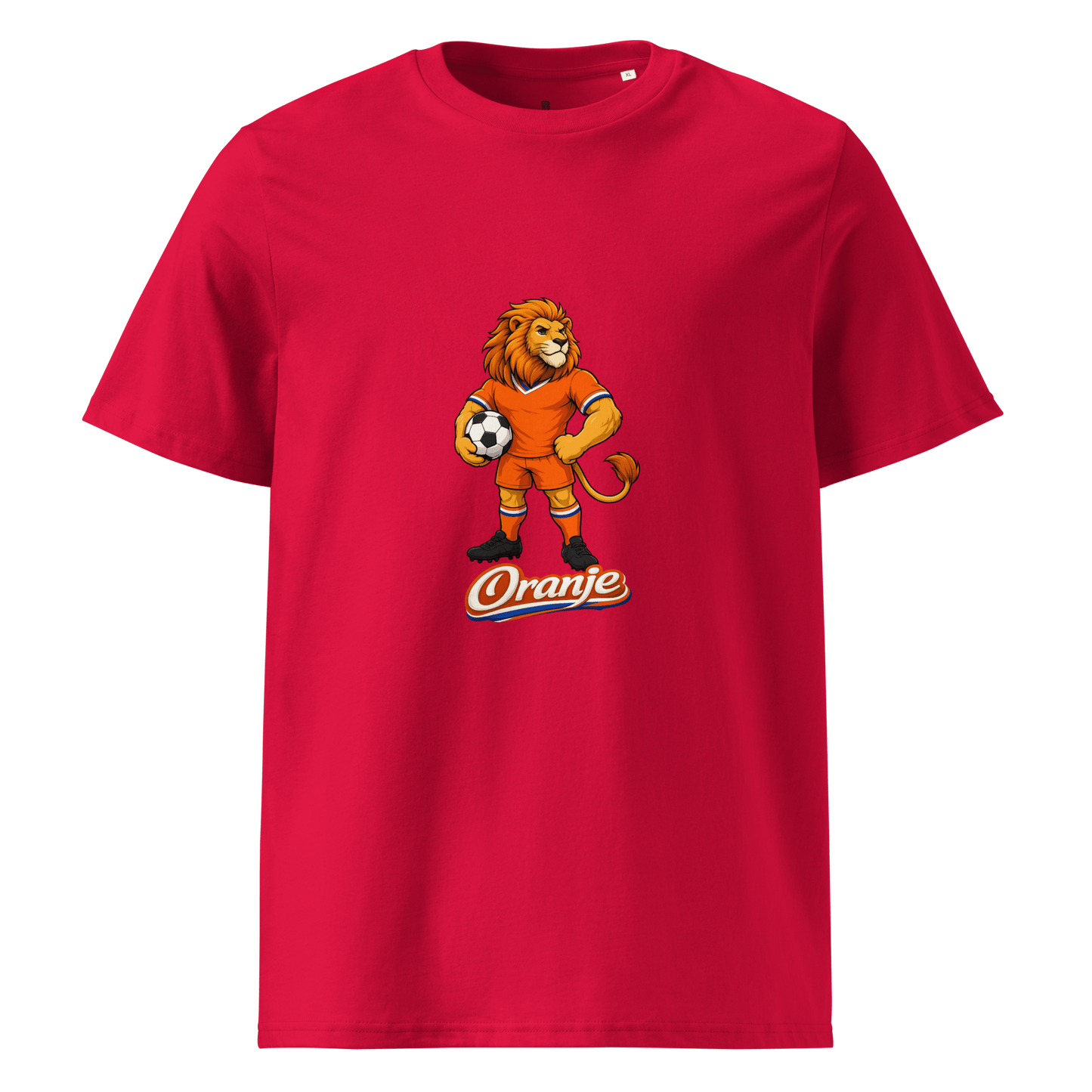 Netherlands Football T-Shirt | Oranje Organic Fan Tee - velarocity