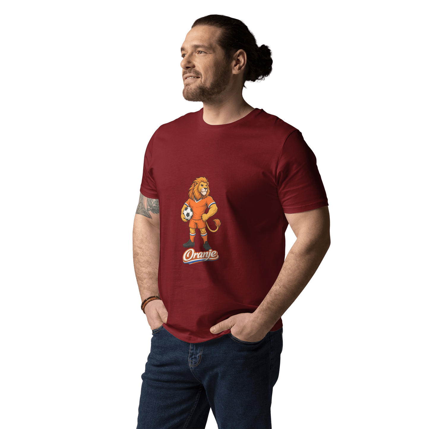 Netherlands Football T-Shirt | Oranje Organic Fan Tee - velarocity