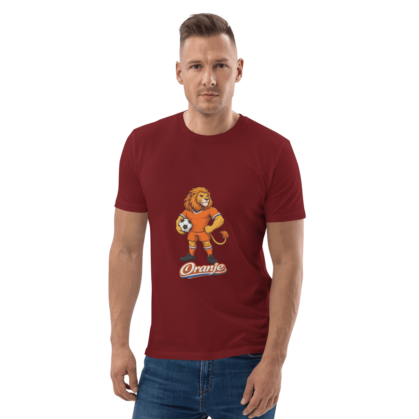 Netherlands Football T-Shirt | Oranje Organic Fan Tee - velarocity
