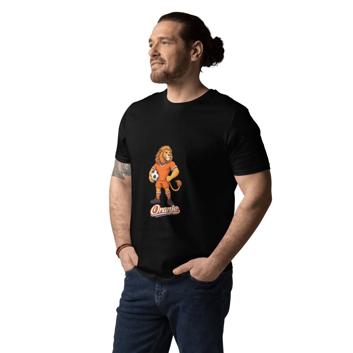 Netherlands Football T-Shirt | Oranje Organic Fan Tee - velarocity
