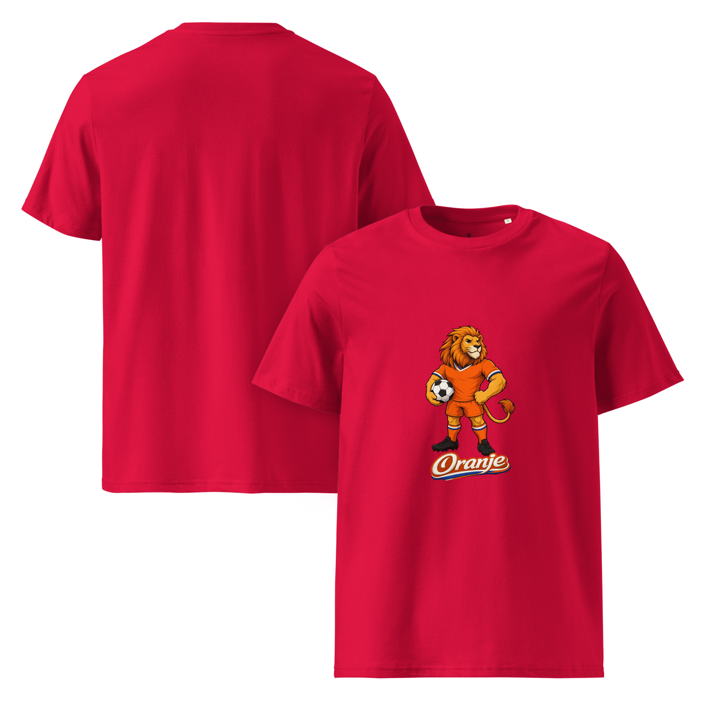 Netherlands Football T-Shirt | Oranje Organic Fan Tee - velarocity
