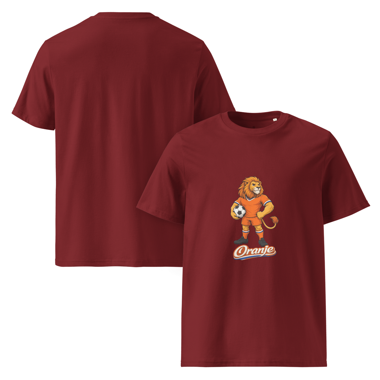 Netherlands Football T-Shirt | Oranje Organic Fan Tee - velarocity