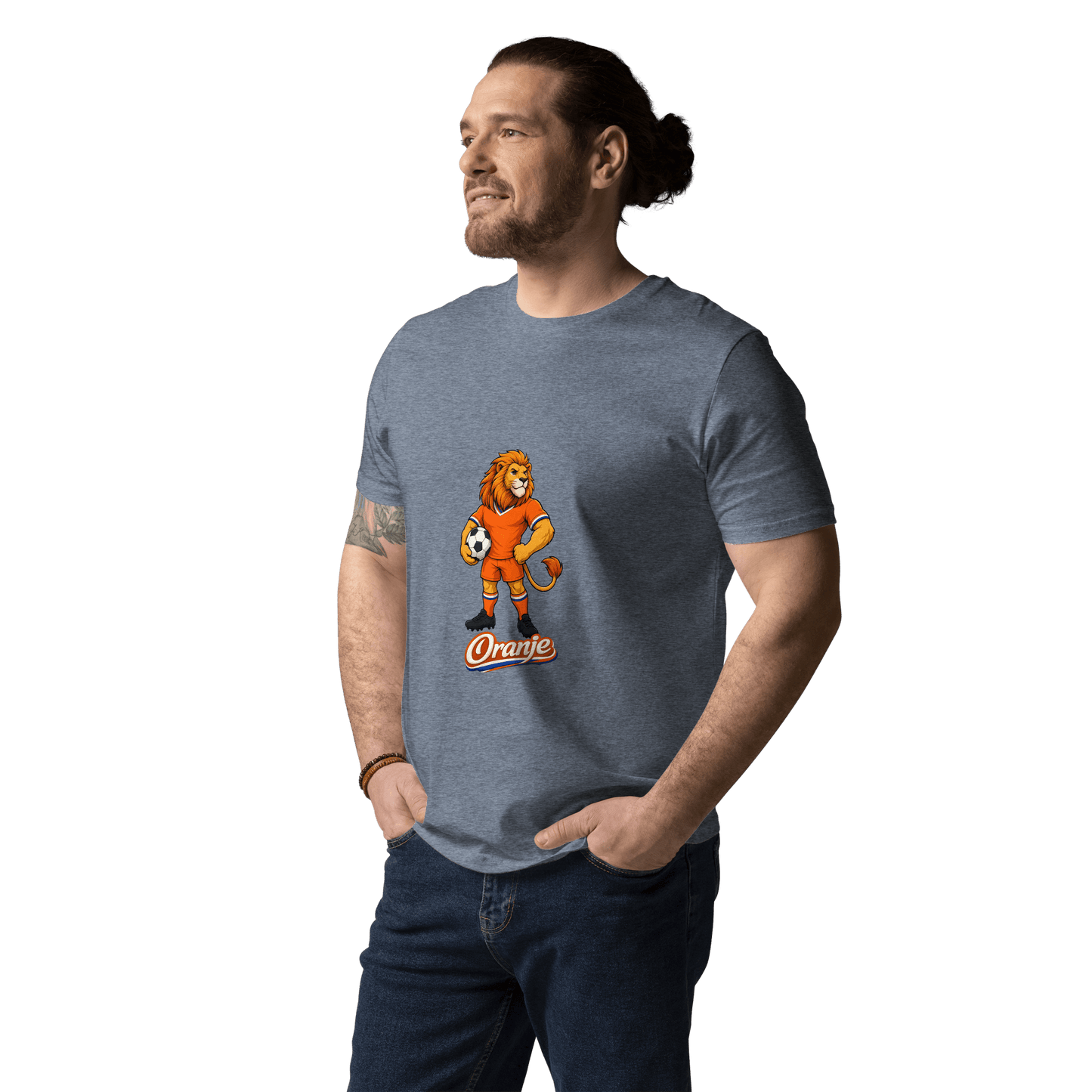 Netherlands Football T-Shirt | Oranje Organic Fan Tee - velarocity