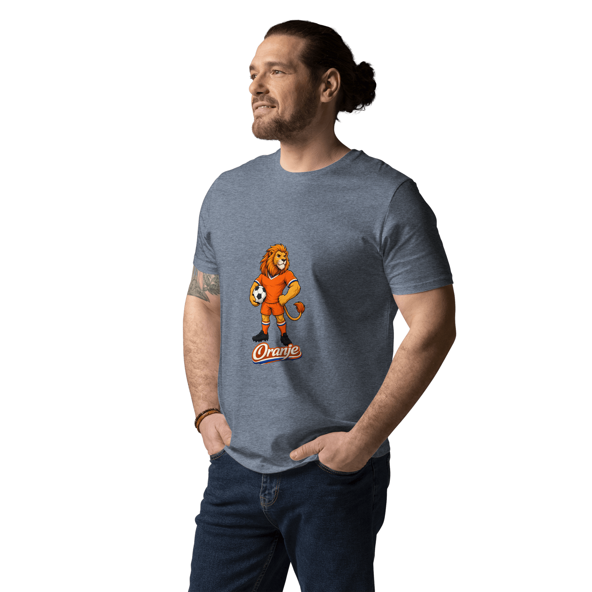 Netherlands Football T-Shirt | Oranje Organic Fan Tee - velarocity