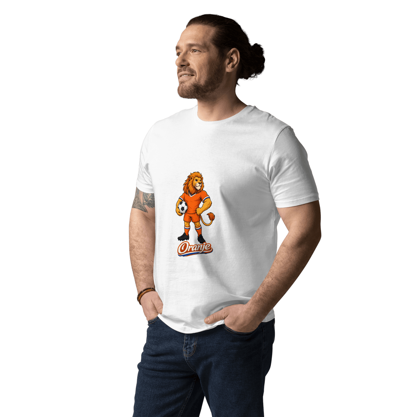 Netherlands Football T-Shirt | Oranje Organic Fan Tee - velarocity