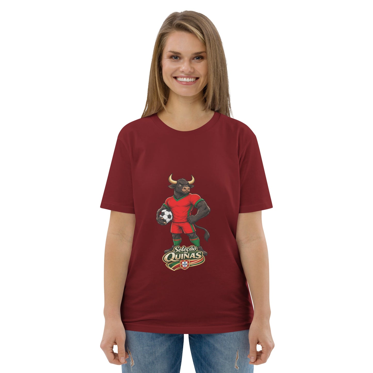 Portugal Football T-Shirt I Seleção das Quinas Organic Fan Tee - velarocity