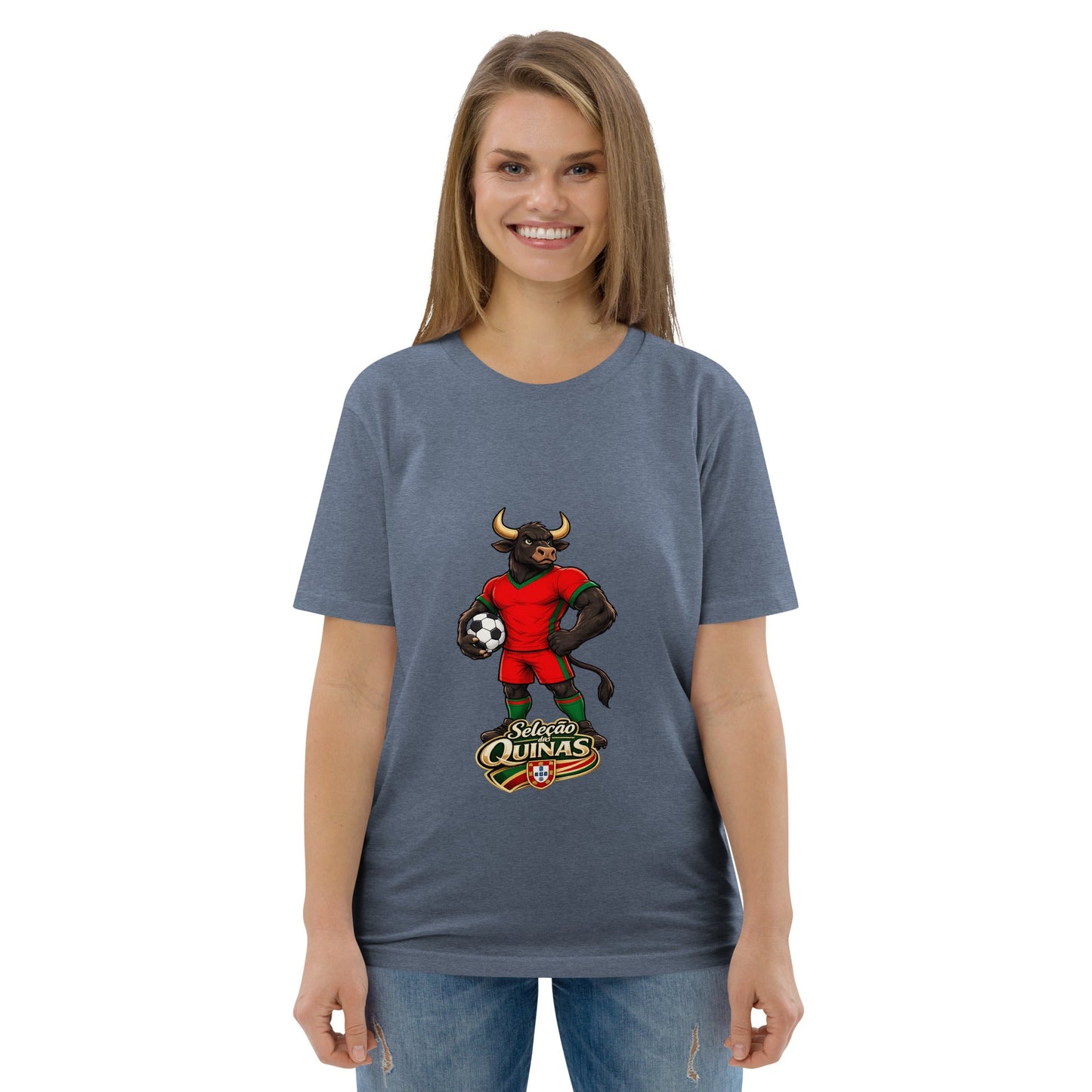 Portugal Football T-Shirt I Seleção das Quinas Organic Fan Tee - velarocity