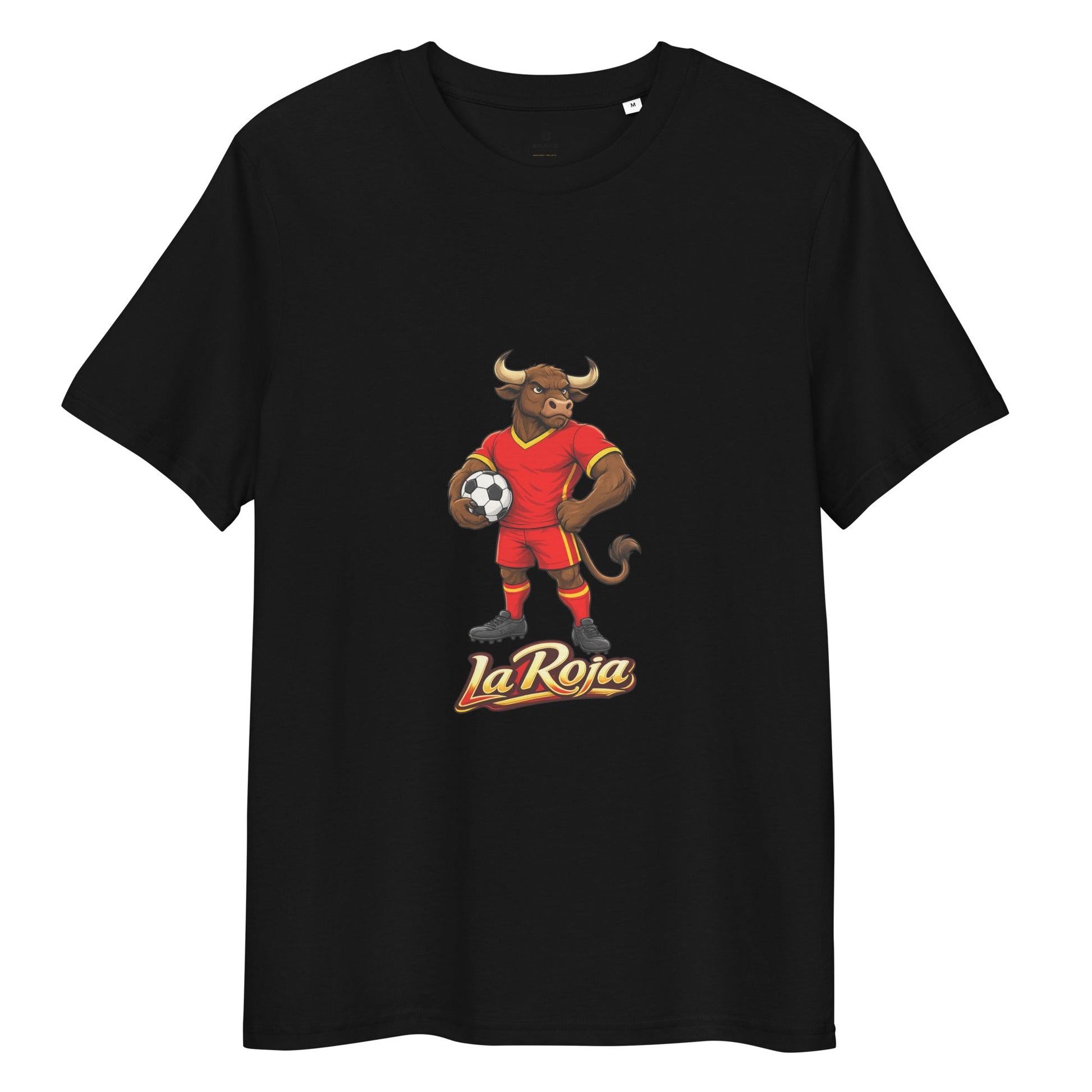 Spain Football T-Shirt | La Roja Organic Fan Tee - velarocity