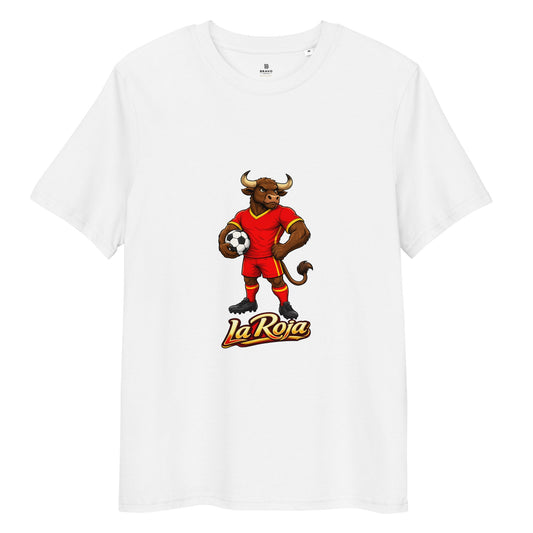 Spain Football T-Shirt | La Roja Organic Fan Tee - velarocity