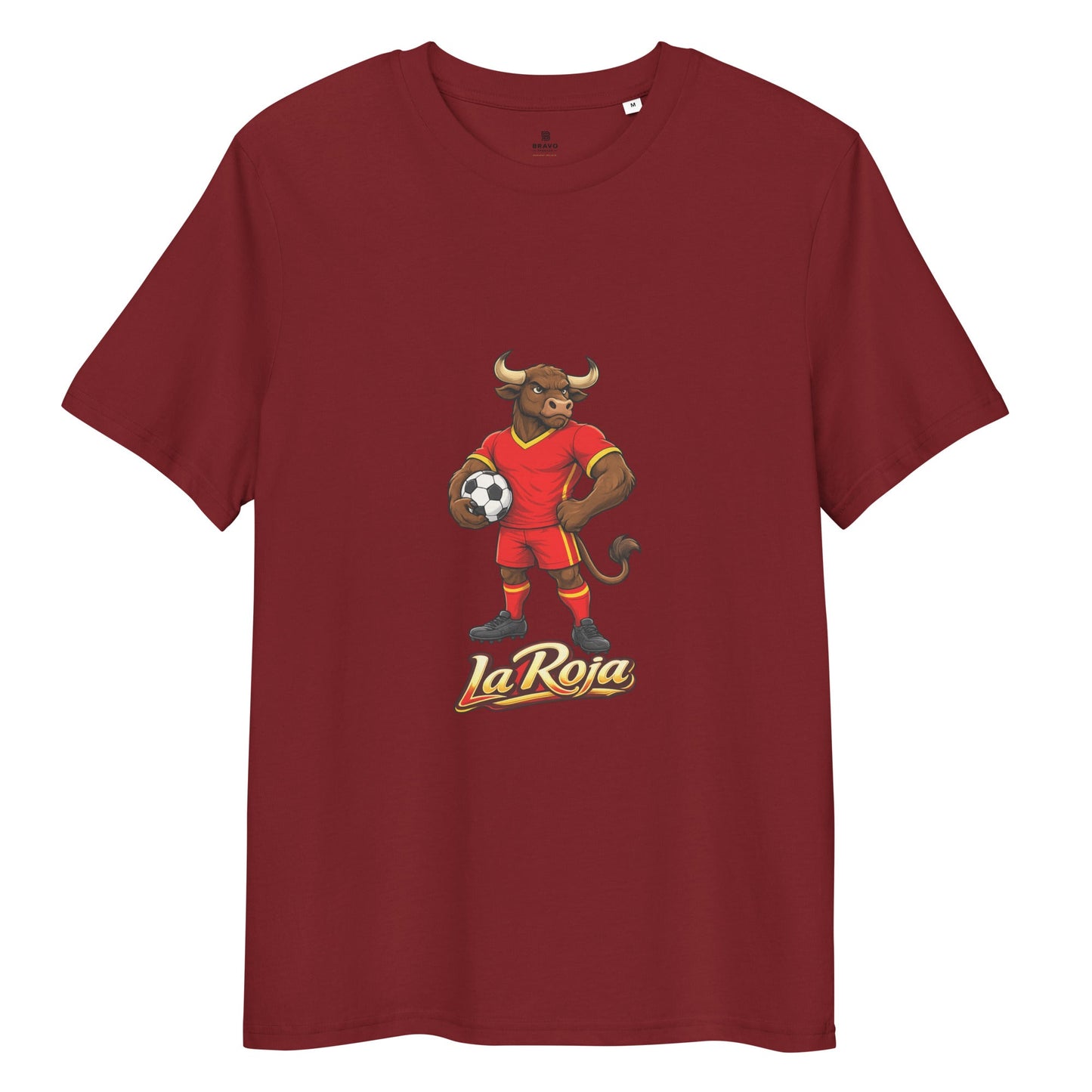 Spain Football T-Shirt | La Roja Organic Fan Tee - velarocity
